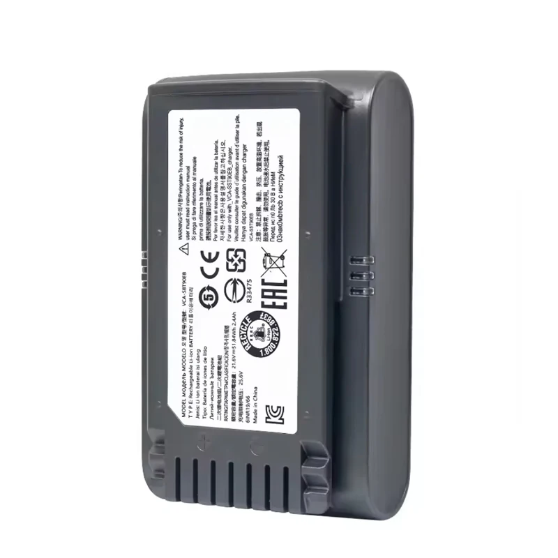 Dust collector battery For Samsung jet 60 VCA-SBTA60 VS15T7032P4 battery JET 70 VCA-SBT90E/EB & JET75 JET90E VS9000 VCA-SBT90