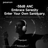Picun F8 Pro ANC Wireless Headphones 3D Spatial Audio Head Tracking -52dB ANC HIFI Bluetooth Headset ENC HD Mic Low-Latency APP 2