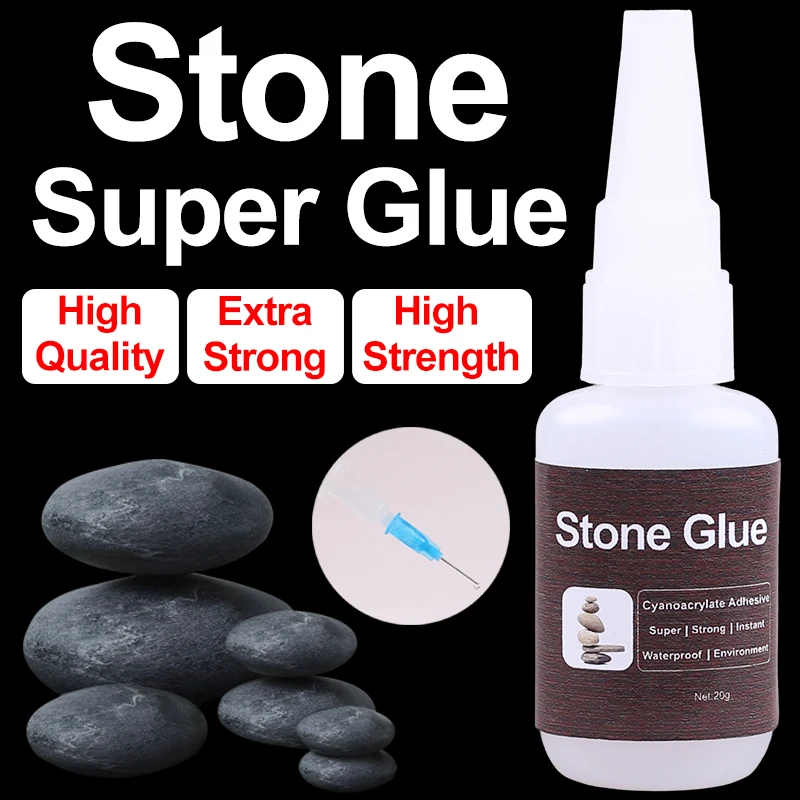 Universal Super Glue Extra Strong Stone Powerful Instant Adhesive PVA Plastic Model Silicone Second Fast Dry Cyanoacrylate 502 2