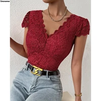 Andrea Embroidery Floral Bodysuit 5