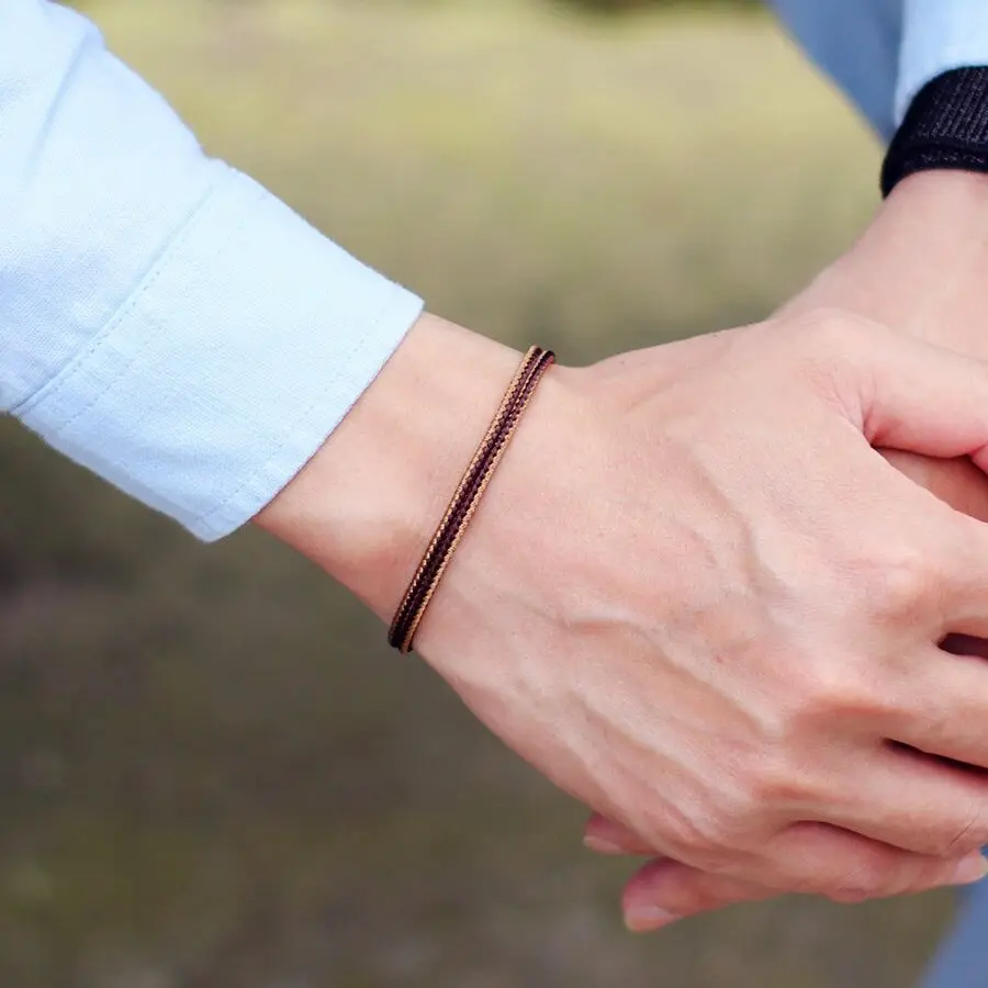 Men Adjustable Bohemia Lucky Amulet Bracelet
