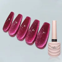 10ml Laser Cat Eye Magnetic Gel Nail Polish Diamond Glitter Cat Eye Gel Soak Off Semi Permanent Varnish UV LED Nail Varnish 1