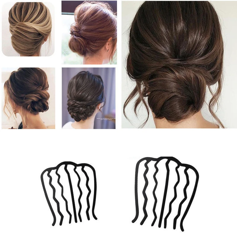 

Braiding Hair Clips for Girl Women Long And Short Hair Clips Simple Trendy Hair Accessories Comb Twist Fork Curly Ornament