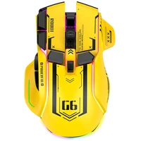 Tri-mode 2.4G USB Bluetooth Wireless Gamimg Mouse 12 keys RGB Game Wired Meche Mice for Windows IOS Home Office Laptop PC Gamer 1