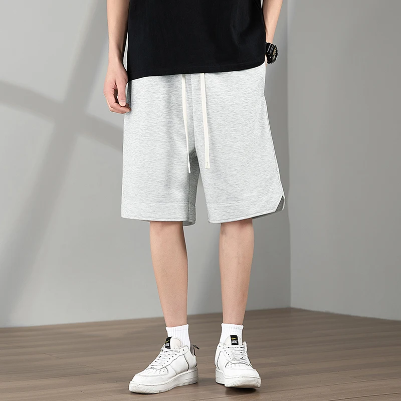Male Summer New Youth Student Versatile Fashion Casual Shorts Men'S Trend Sports Running Thin Breathable Loose 5-Point Pants