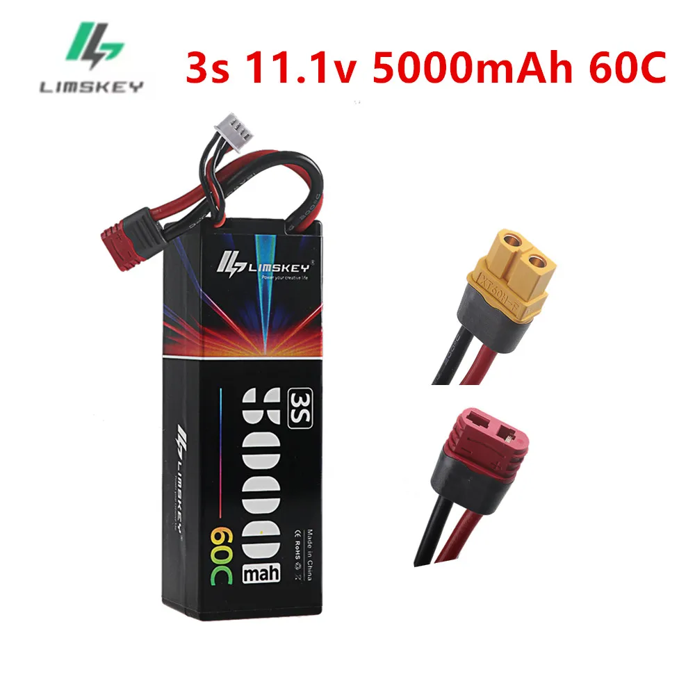 Batterie LiPo 3S 11.1V 5000mAh 60C RC T/XT60