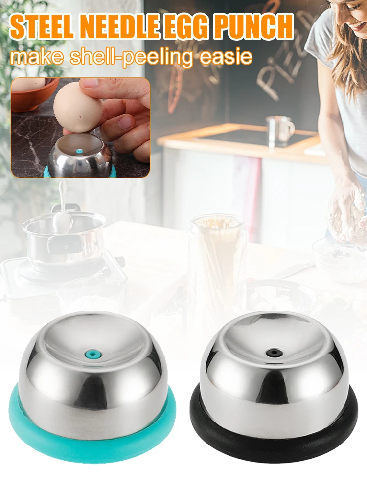 Description Picture 6 of item1PCS Kitchen Egg Piercer Stainless Steel Egg Separator Piercing Tools Steel Needle Egg Punch For Home Kitchen Egg Gadgets