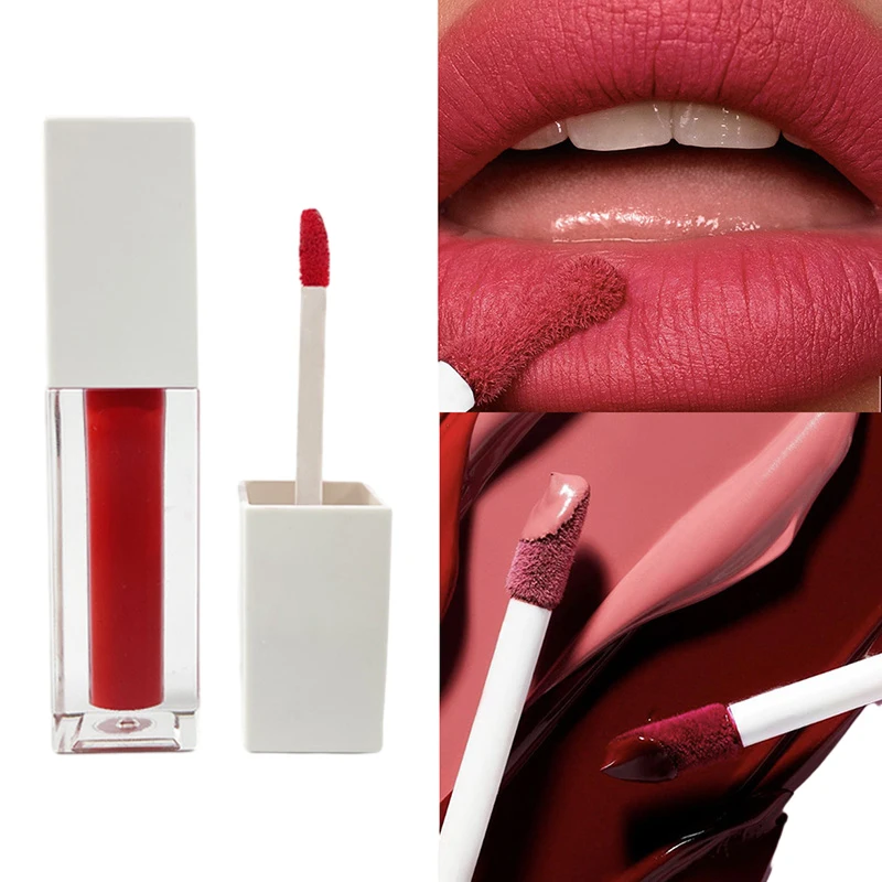

Matte Highly Pigmented Liquid Lipstick Wholesale Long Lasting Waterproof Vegan Lip Gloss Customized Private Lip Cosmetic Label