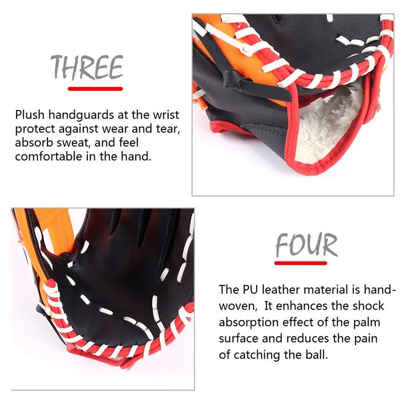 Baseball Gloves Kids Sport Outdoor Batting Training
