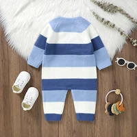 Winter Baby Rompers Clothes Autumn Full Sleeves Newborn Boys Girls Sweaters Jumpsuits Knitted Spring Outwear Infant Outfit 0-18m 2