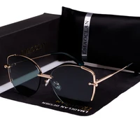 Nouvelles Lunettes de Soleil Femme 2026 de Luxe en Nylon et Métal, Style Vintage, de Marque Designer, Protection UV400, pour Dames 4
