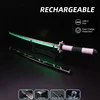 Demon Slayer Katana Light up Cosplay Toy Sword  104cm /41" Halloween Gift Tsuyuri Kanao  Kokushibou with Belt and Sword Holder 3