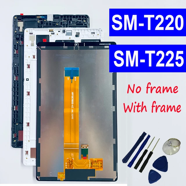 Original 8.7 For Samsung Tab A7 Lite 2021 SM-T220 SM-T225 T220 T225 LCD  Display Touch Screen Digitizer Assembly for T220 LCD