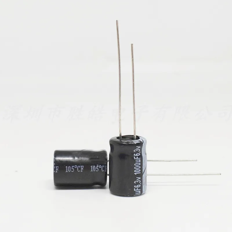 

(5-50PCS) 6.3V1000UF Series Low Impedance 10x12.5mm 6.3V1000uF Motherboard Capacitor High Quality
