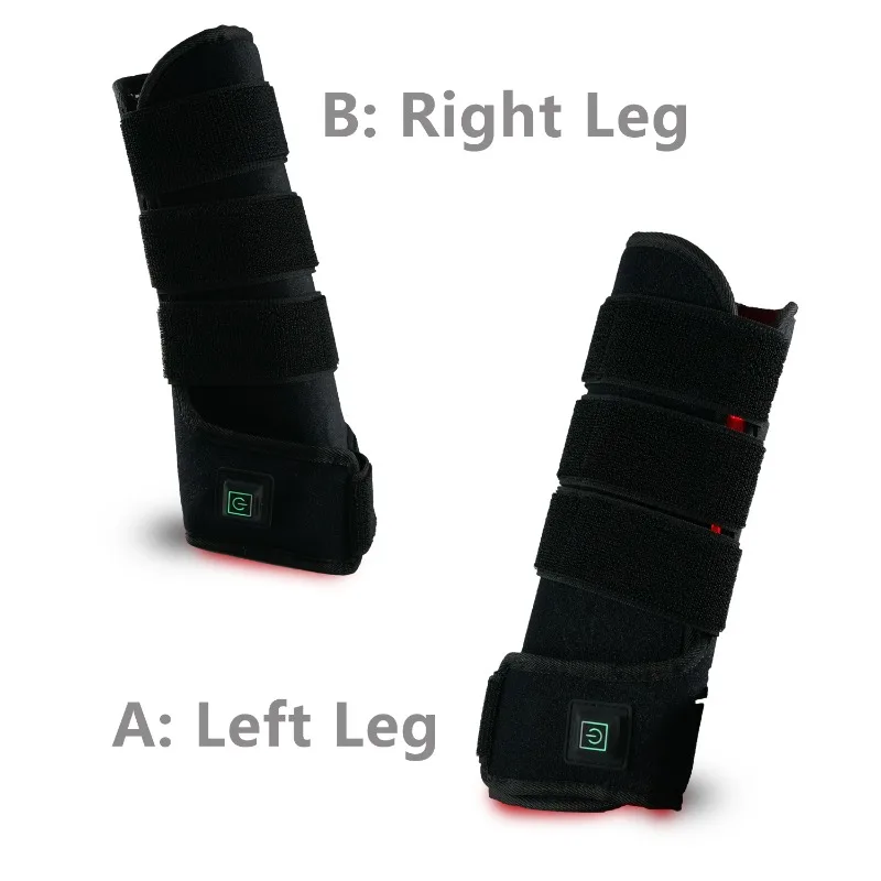 Eingebaute Batterie 660 nm 850 nm Pferdebein-Wachstumstherapie Pferdestiefel Lichttherapie Lindert Ganzkörperbeinbeschwerden bei Pferden
