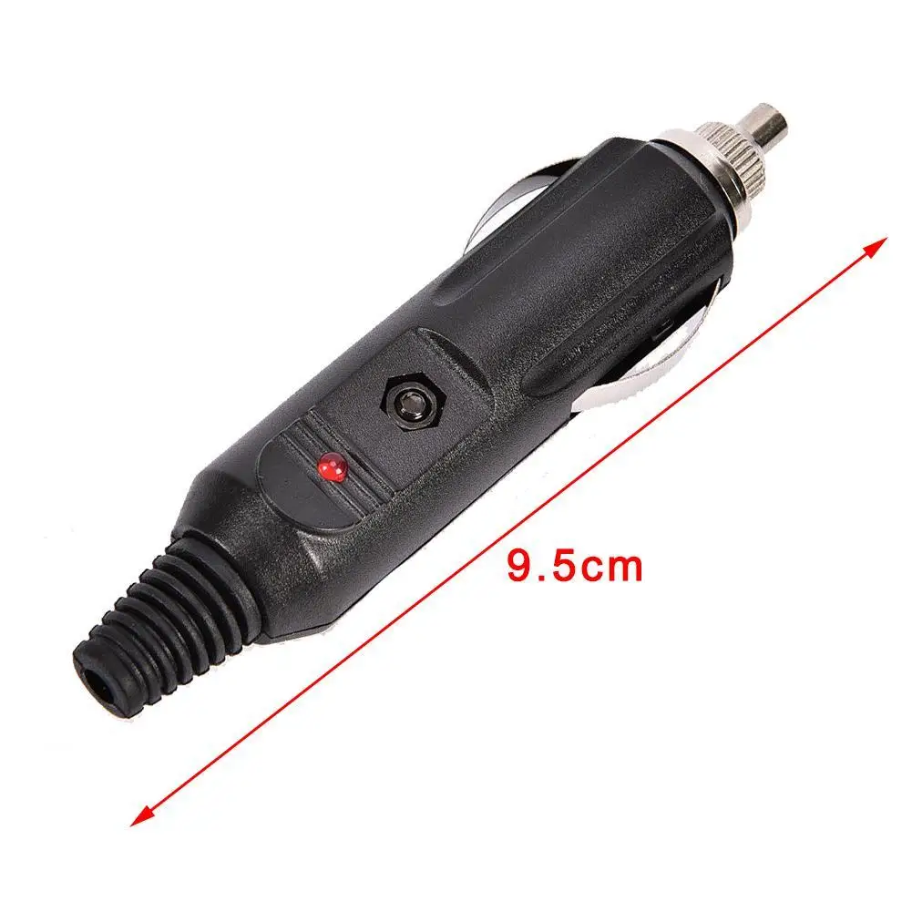 Cigarette Lighter Socket 12V-24V Car Cigarette Lighter LED Socket Plug Connector Adapter LED Illuminated Adapter For RV Boats Trucks Accessories