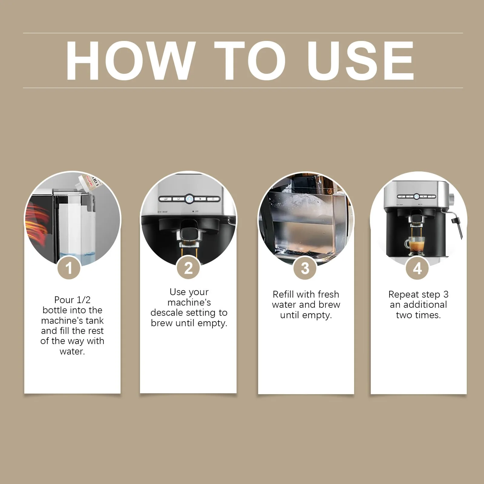 Coffee Machine Descaling Solution Universal Coffee Descaler for Machines Effective Descaling Solution 100ml