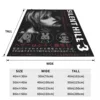 Heather Silent Hill 3 Merch Blanket Velvet Bedding Horror Game Throw Blankets Relax Super Soft for Office Rug Piece  blanket 4