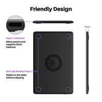 HUION H420X Portable Graphics Drawing Tablet 4.17x2.6 Inches Art Digital Tablet Compatible with Windows Mac Linux Android 5