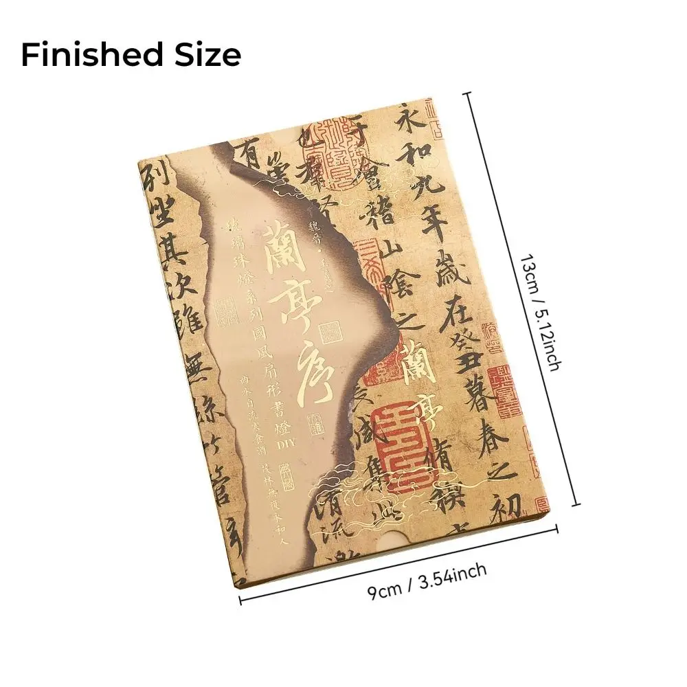 3D Stereoscopic DIY Book Lamp Fan Shaped Ancient Style Art Book Light Famous Paintings Desktop Decoration Night Light Home led light desk lamp night light book light