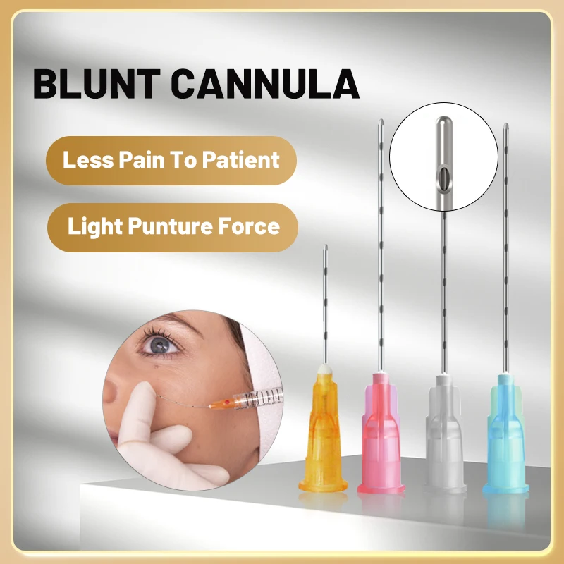 High Quality Korea Fine Micro Blunt Needle Canula 14G 90MM Blunt Tip Cannula Needle For Filler Hyaluronic 5