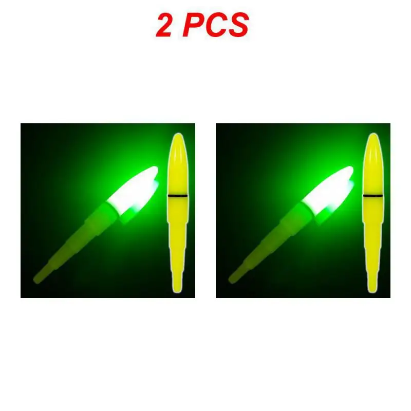 1/2//3pcs Fishing Floating Tail Lights Electronic Luminous Led