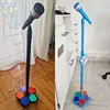 Kids Microphone and Stand,Kids Karaoke Machine for Girls Boys,Party Sing Musical Toy with Flashing Lights,Children's Microphone 3