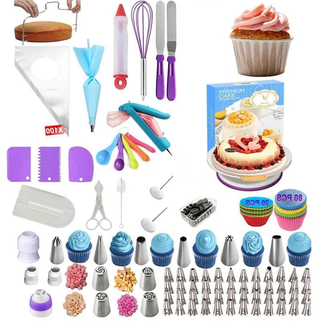 285 Pcs Professional Complete Cake Decorating Supplies Kit ...