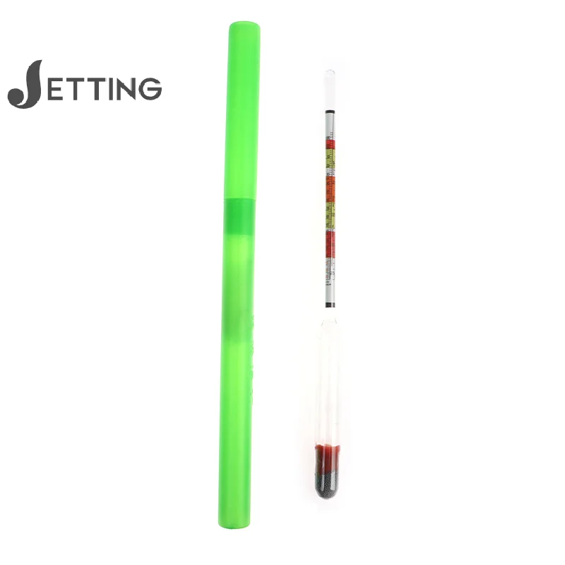 Triple Scale Hydrometer Self Brewed Wine Sugar Meter Alcohol Measuring for Home Brewing Making Beer Wine Mead Ale Craft