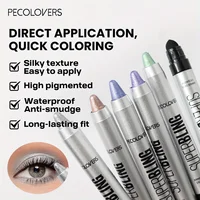 Pearlescent Eye Shadow Stick Long-lasting Shimmer Pigment Blue Purple Colorful Eyeshadow Pencil Colorful Eye Makeup 6