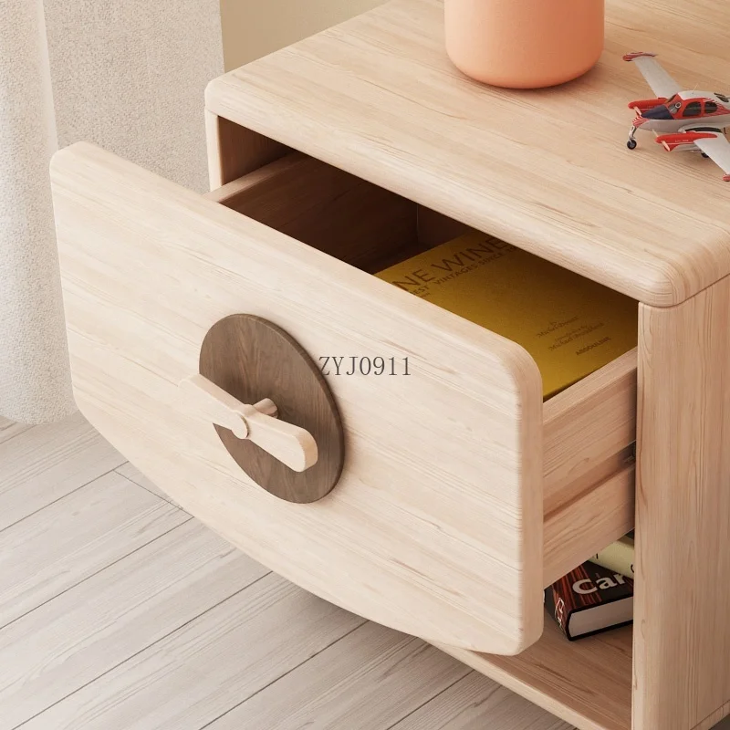 *Home Kids Furniture Cartoon Design Wooden Storage Open Drawer Children Locker Kid Cabinet