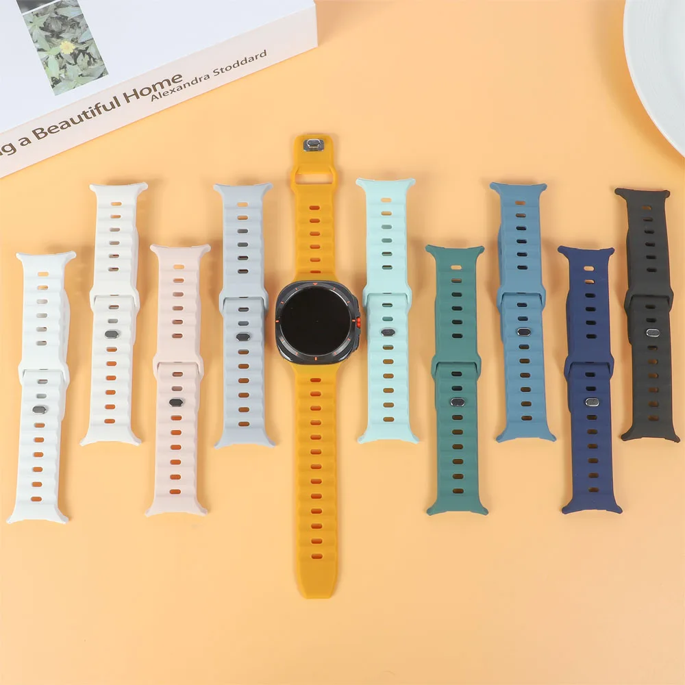 Samsung Galaxy Watch Ultra Silicone Sport Strap Bracelet