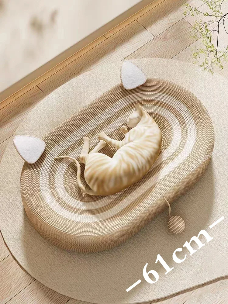 

Сетка для когтей Sisal, износостойкая сизальная веревка, устойчивая к царапинам, все в одном