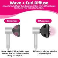 Nouveau buse de diffuseur 2 en 1 pour Dyson Supersonic HD16 Nural SenCiciMen X13, accessoires de fixation de diffuseur de sèche-cheveux, buses 4