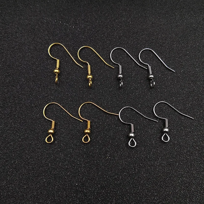 Stainless Steel Earrings Hook For Jewelry Making Hypoallergenic Women  Dangle Cross Earring Clasps Fittings Diy Finding