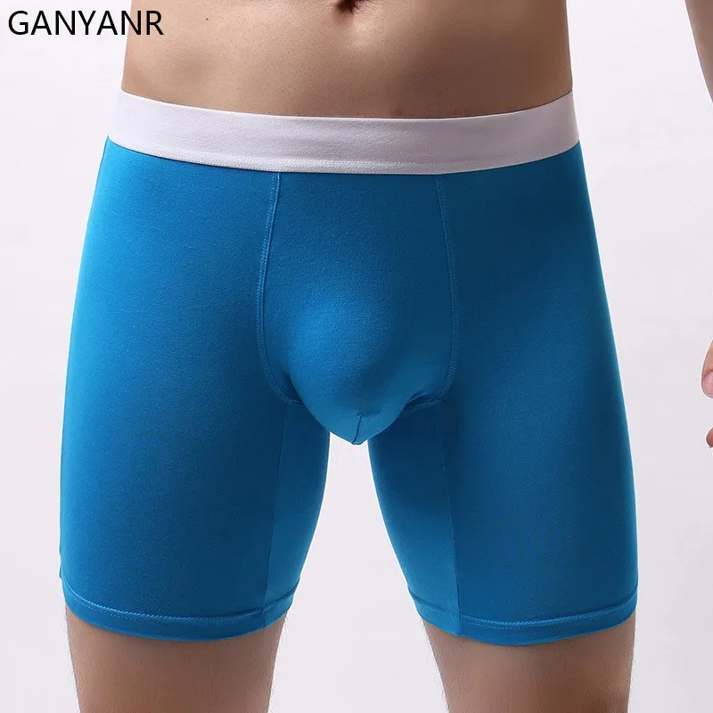Sportswear Gym Men Running Tights Compression Shorts Leggings Fitness Sport Basketball Sexy Yoga Workout Training Soccer GANYANR