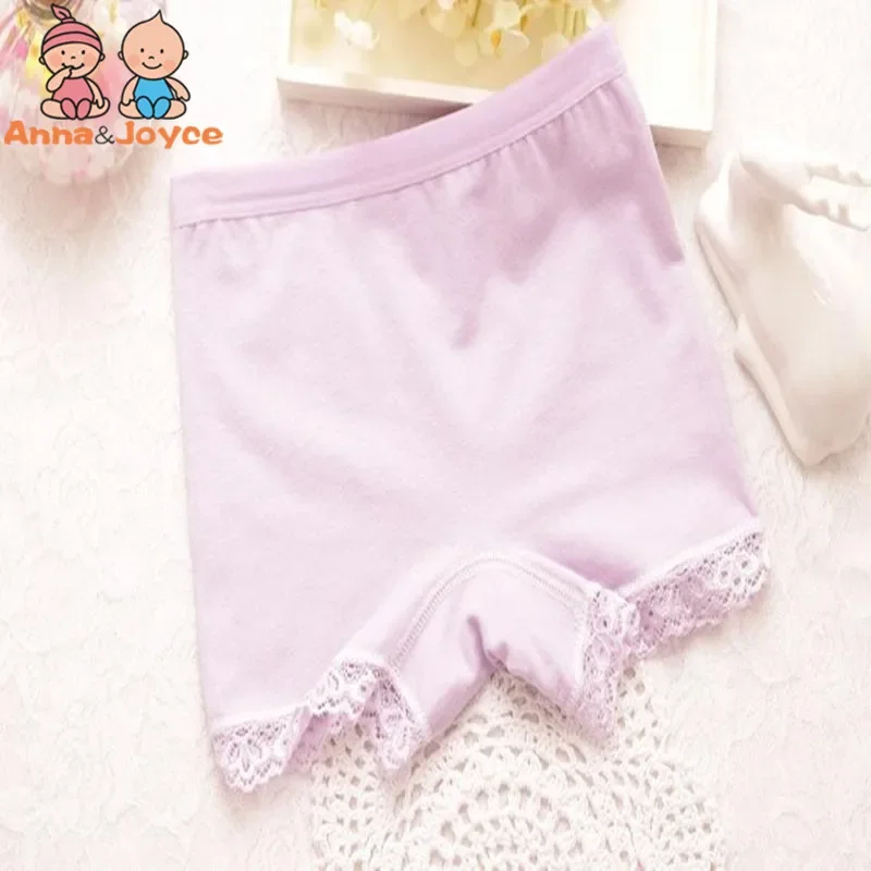 Baby Girls 100% Cotton Lace Underwears 3pcs 2-10 Years