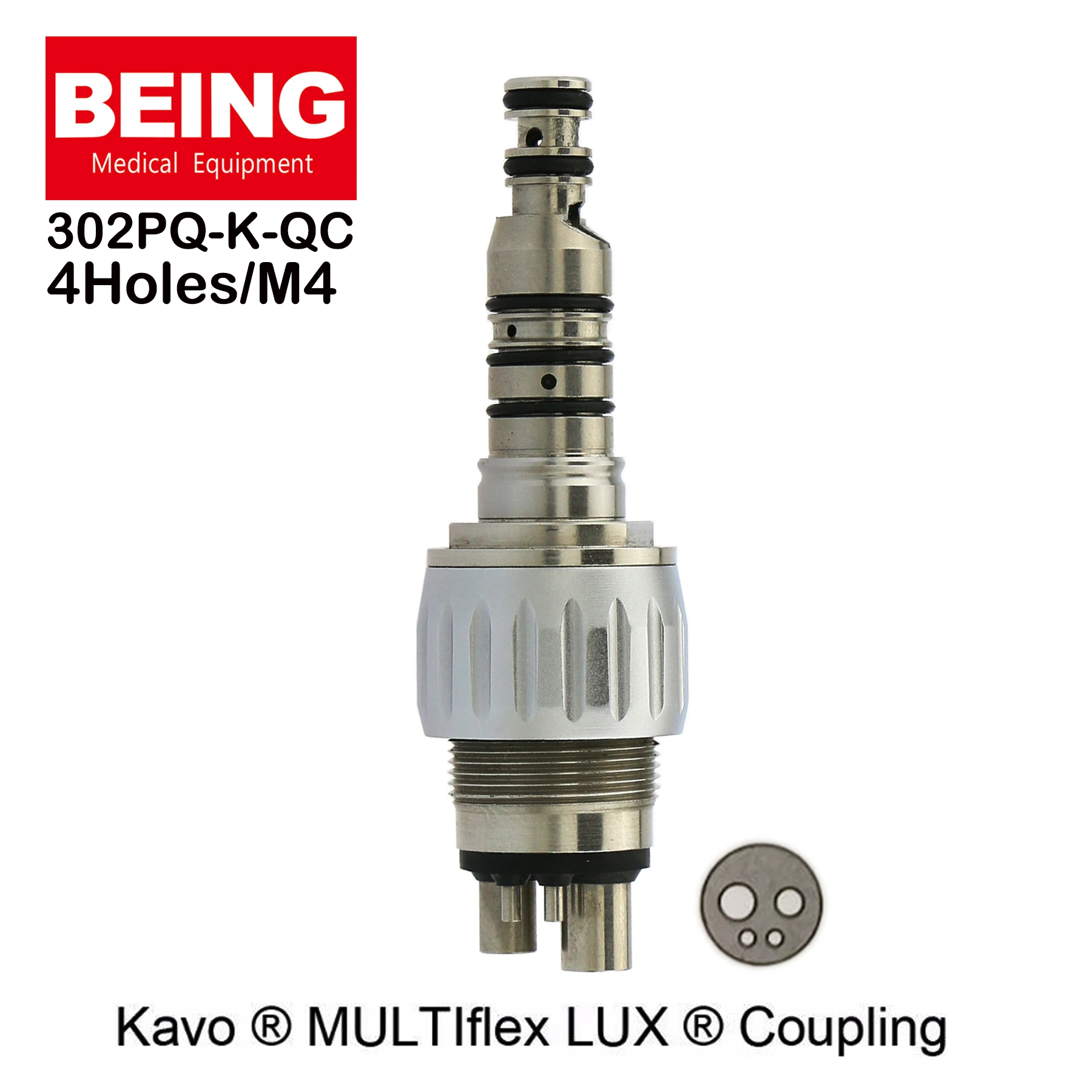 歯科用カップリング,4穴,6ピン,Kavo,nsk,sironaタイプ,LED