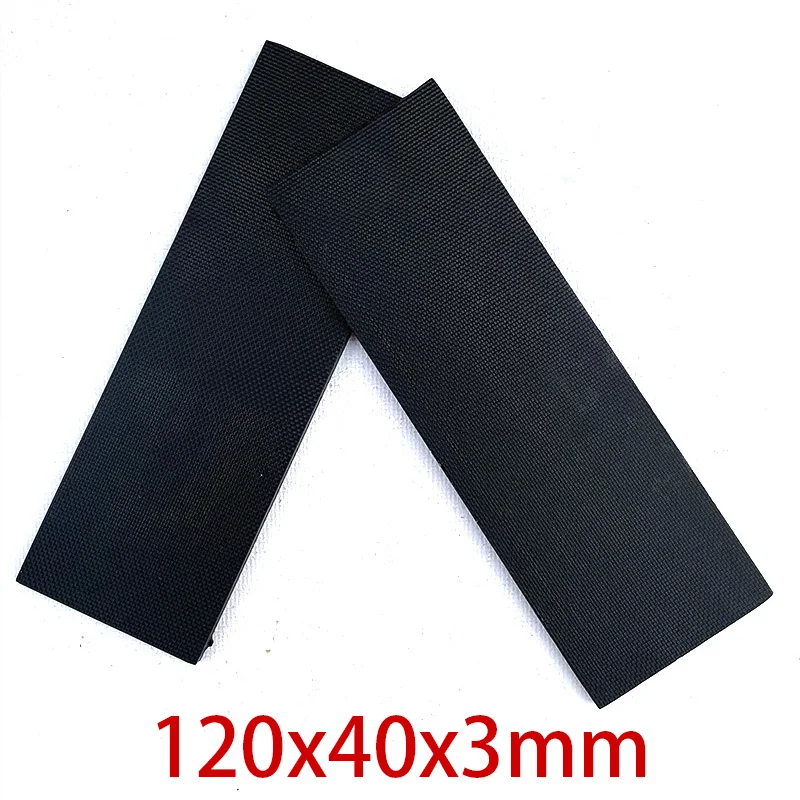 2pieces Composite G10 Knife Handle Material for DIY Handmade Knife Handle Making Material G10 Tool Patch Material 120x40x3mm