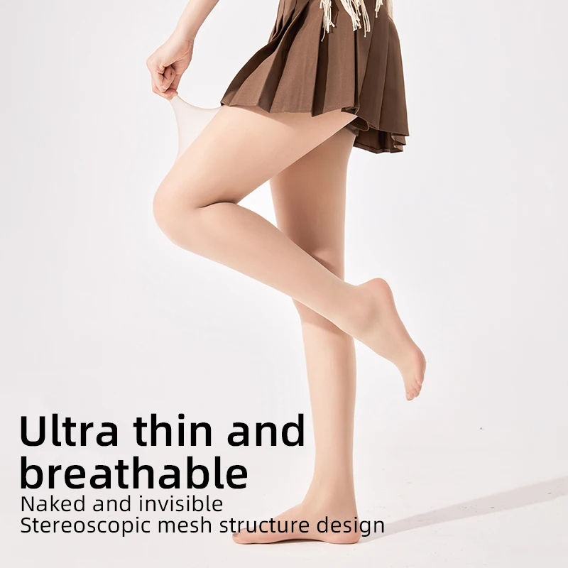 كافي-جوارب شفافة رفيعة للغاية للنساء ، حرير مانع ل...