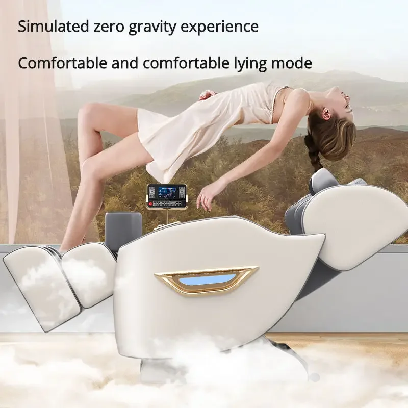 Massage Chair Zero Gravity Salon AI Voice Luxury Electric Full Body 5