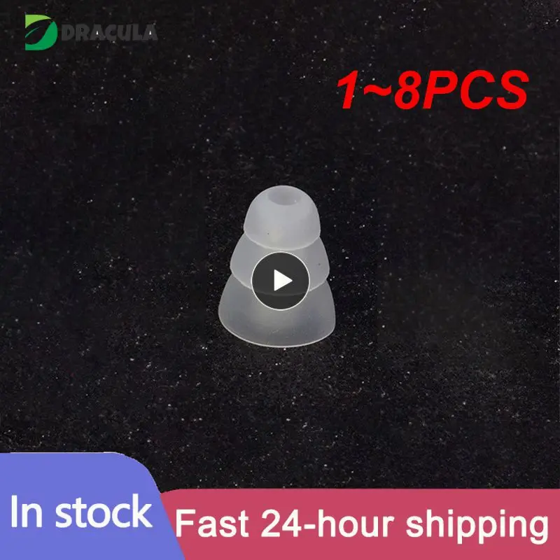 

Трехслойные силиконовые накладки для наушников-вкладышей, 1-8 шт.