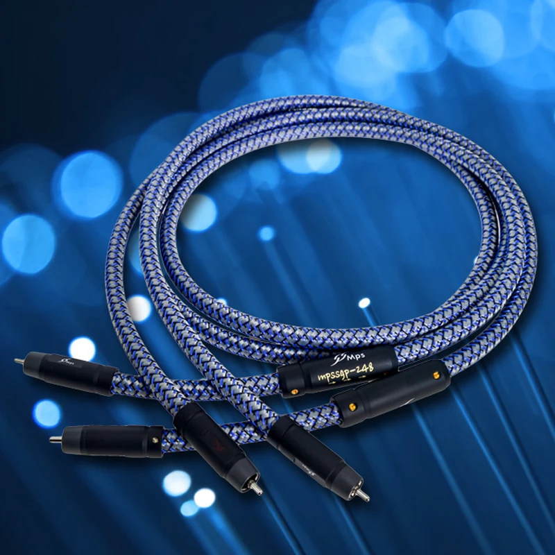 

Квадратный медный + посеребренный аудиоусилитель Taiwan MPS SGP-248R 99.99997% OCC, квадратный медный HIFI аудиокабель RCA