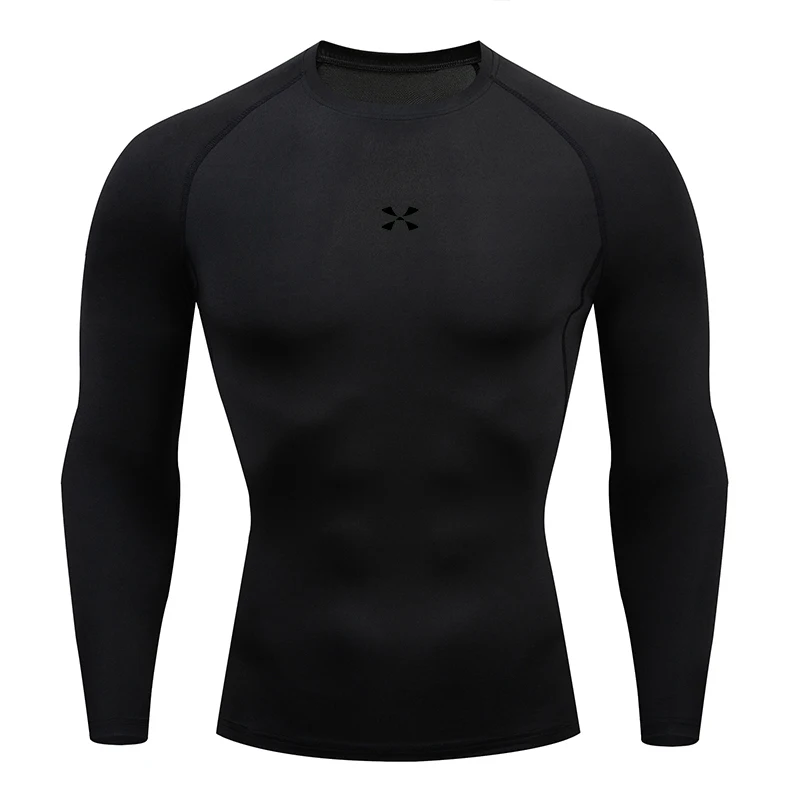 Compression T Shirt Men - Quick Dry Summer Sportswear Athletic Gym Top