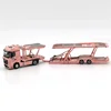 1:64 Scale Model Car Alloy Diecast Benz Unique Model × Tiny Double Decker Car Trailer LHD Diecast Model Car for Girl Boy Gifts 5