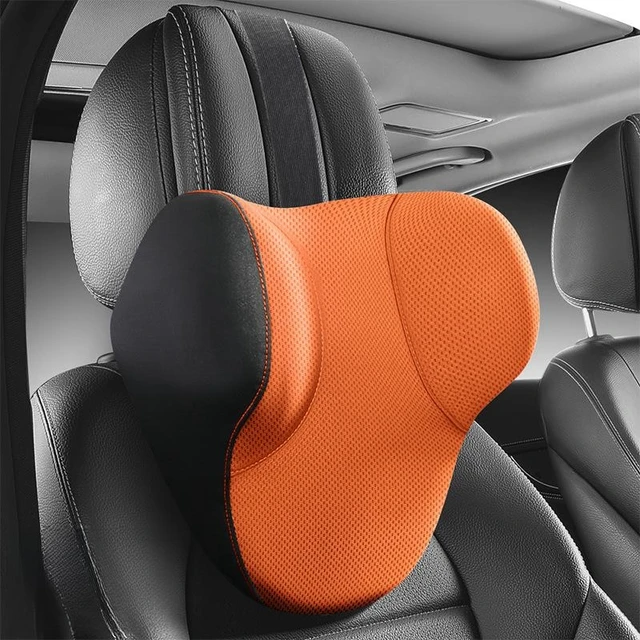 Memory Foam Car Neck Support Pillow for Neck Pain Relief Lumbar Back Support  for Office Chair High-end Cervical Pillows for Car - AliExpress