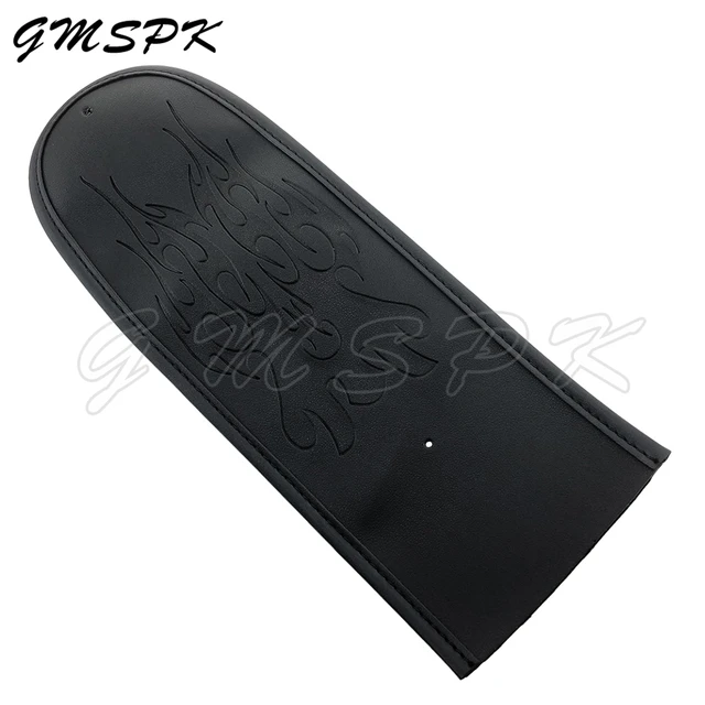 Motorcycle Brown/Black Leather Mudguard Cover