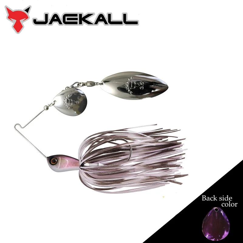Jackall SUPER ERUPTION Jr. Fishing Lure WIRE BAIT Barbed Sharp Bladed Jig  Fishlure With Skirt Spin Chatter Bait For Bass Perch - AliExpress
