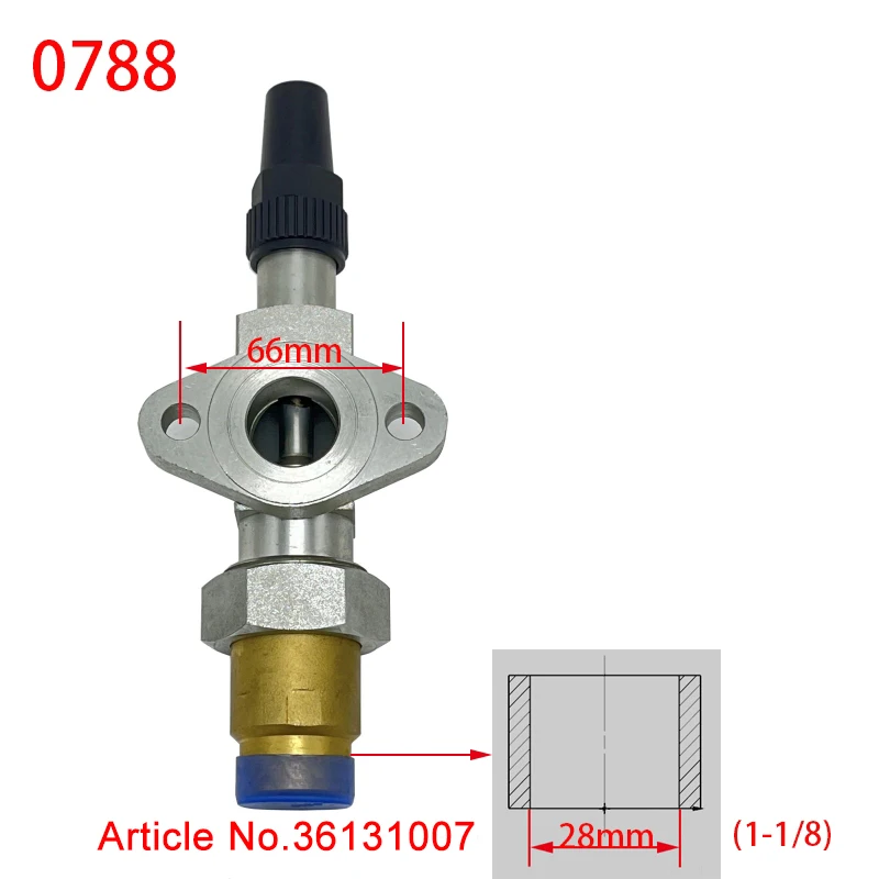 36131007 Discharge valve and suction valve of Shut-off for compressor 4V/4NCS