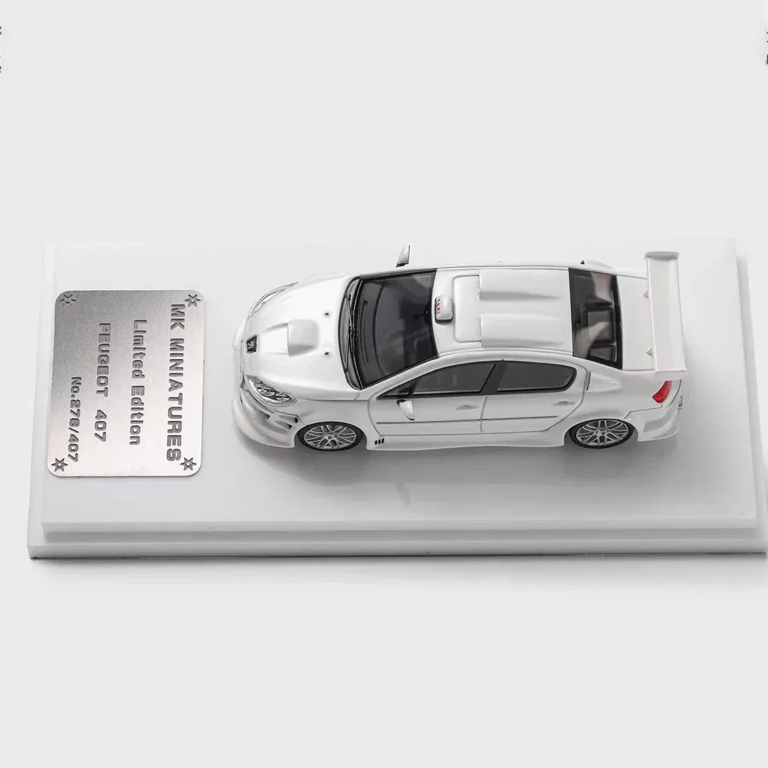 Resin Simulation Model 1:64 Scale Peugeot 406 407 Taxi Sport Car